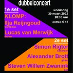 DUBBELCONCERT: KLOMP Ilja Reijngoud en Lucas van Merwijk + Simon Rigter TRIO